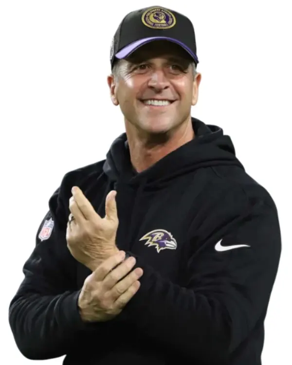 Buy John Harbaugh Baltimore Ravens Nike Black Sideline Hoodie sale