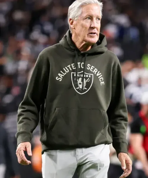 Buy Las Vegas Raiders Nike 2025 Salute To Service Hoodie – Green Sale