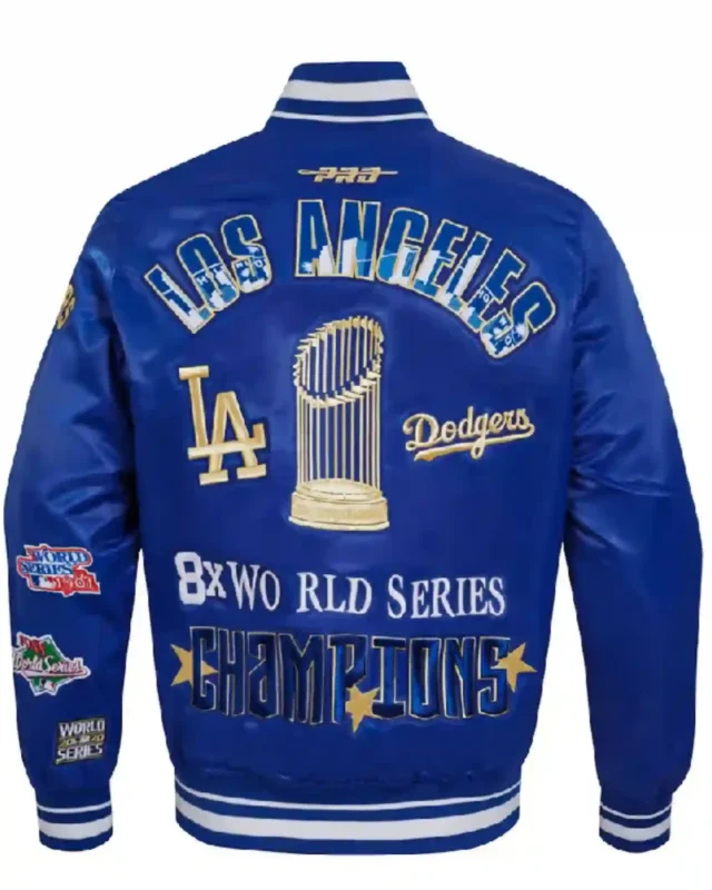 Buy Los Angeles 2024 LA Dodgers World Series Champions Jacket Sale Back