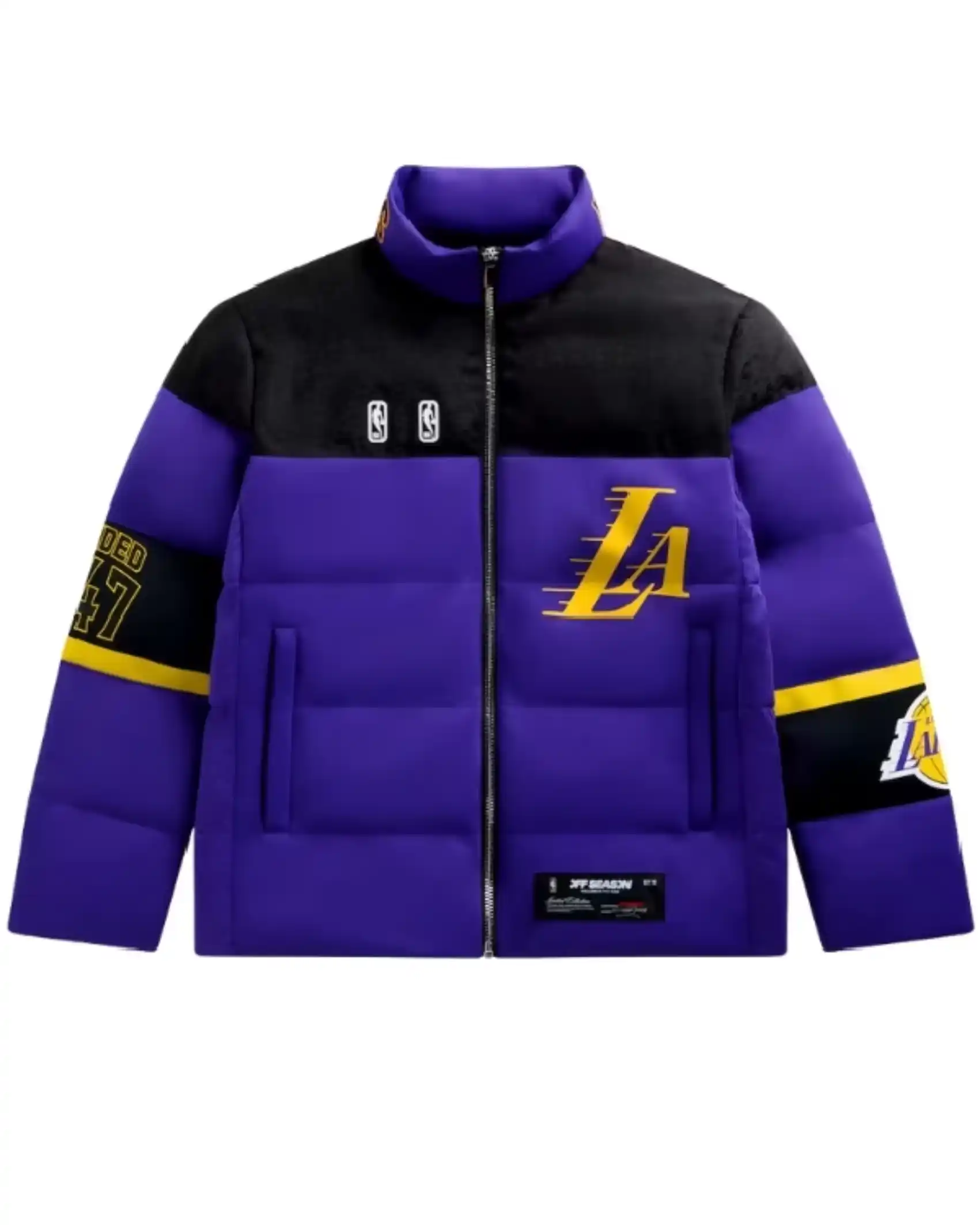 Buy Los Angeles Off Season x NBA Purple Standard Purple Puffer Jacket Sale