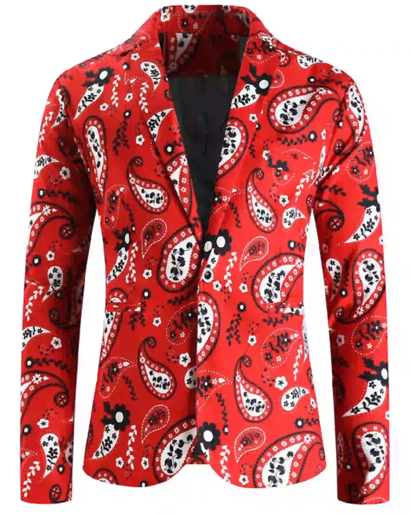 Buy Mens Christmas Blazers Slim Fit Business Casual Men Suit Coat on Sale