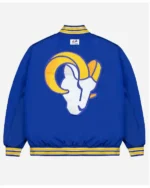Buy Men’s Golf Wang NFL Los Angeles Rams Full-Snap Satin Bomber Jacket