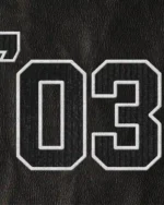 Buy Men’s New York Yankees Pleasures White Full-Snap Varsity Jacket Sale 03