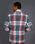 Buy Mens White Plaid Christmas Suit – The Scotch on the Rocks Holiday Style Sale Back