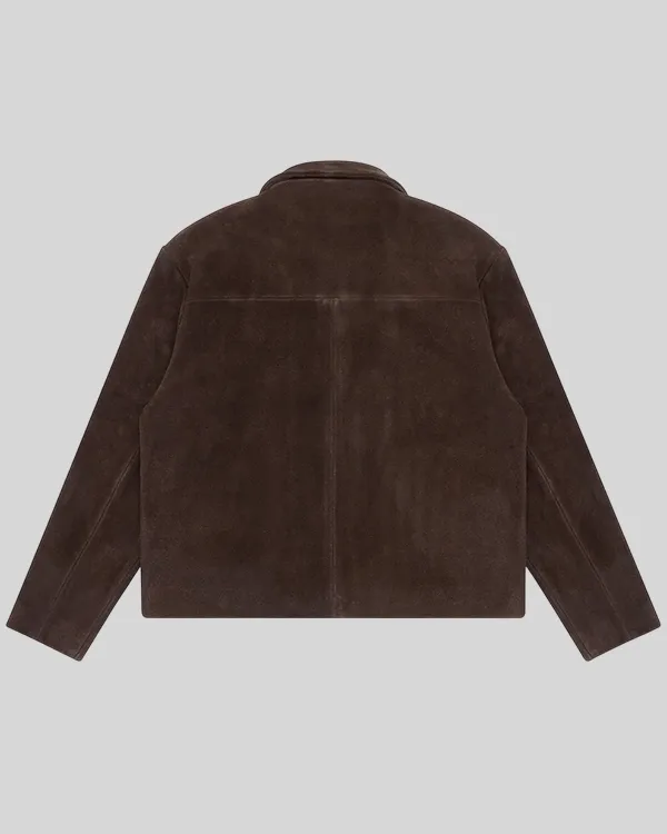 Buy Mutimer Suede Dinner Brown Jacket on Sale