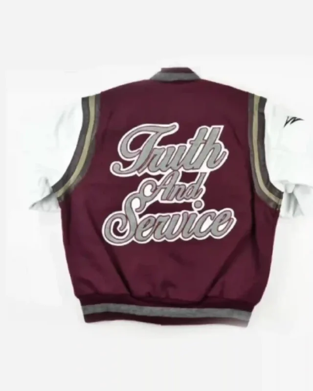Buy North Carolina Central University Truth and Service Varsity Purple Jacket Sale