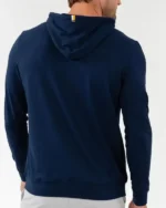 Buy Notre Dame Fighting Irish x Guinness Toucan Pullover Hoodie Sale Blue Back