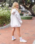 Buy Recreated - Bun and Covy Oversized Hoodie Pink back