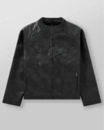 Buy Recreated - Lil Baby YoungLA Batman Black Leather Jacket