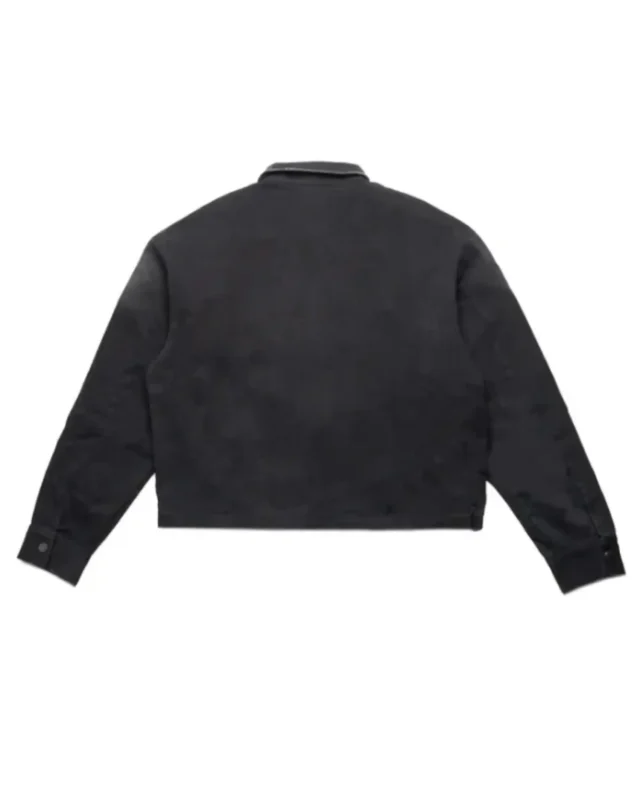 Buy Recreated - Shoot1st Work Canvas Jacket Black Sale Back
