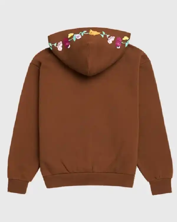 Buy Recreated – 2025 Taylor Swift The Eras Tour Acoustic Piano Brown Hoodie Sale Back
