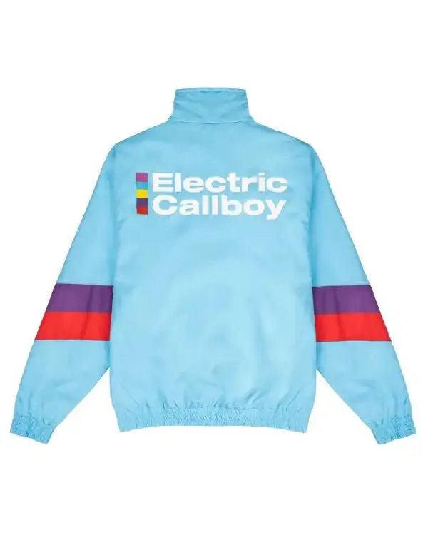 Buy Retro Jogger Blau Electric Callboy Multicolor Track Suit Sale Back