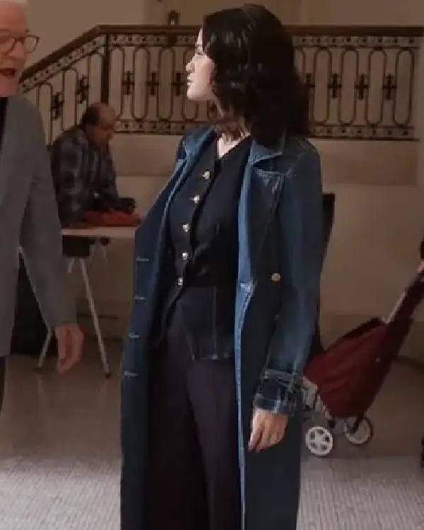 Only Murders in the Building S05 Selena Gomez Denim Coat - Image 3
