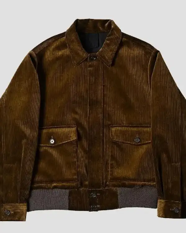 Buy The Shining Film Jack Torrance Corduroy Jacket Sale Brown