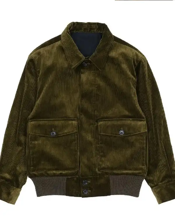 Buy The Shining Film Jack Torrance Corduroy Jacket Sale Green