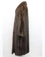 Buy Woman Mahogany Brown Mink Fur Coat