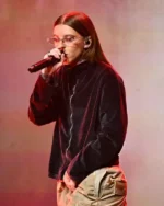 Buy Young Miko The Tonight Show Starring Jimmy Fallon S13 Black Zip Up Jacket