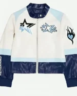 Carmen Sanchez TV Series Electric Bloom S01 2025 Jade Castillo Colorblock Genuine