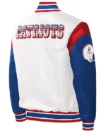 Celebrate Classic Gridiron Style with the New England Patriots Throwback Varsity Jacket