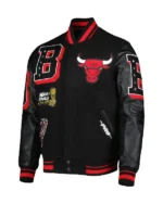 Chicago Bulls Mashup Varsity Jacket