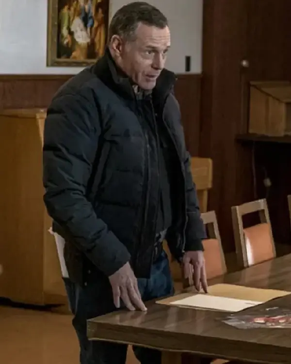 Chicago P.D. S07 Hank Voight Puffer Padded Jacket