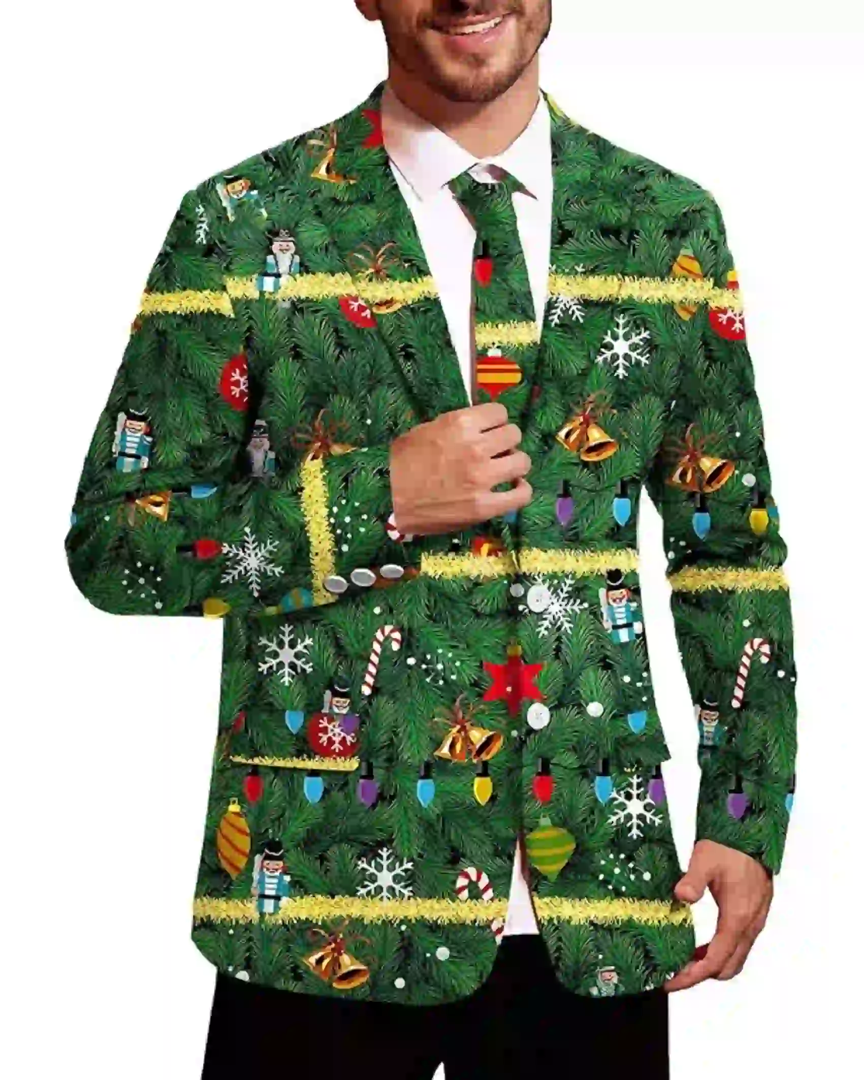 Christmas Green Blazer