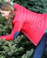 Christmas Kate Middleton Red Puffer Jacket Sale