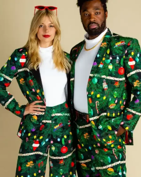 Christmas Ladies Suits