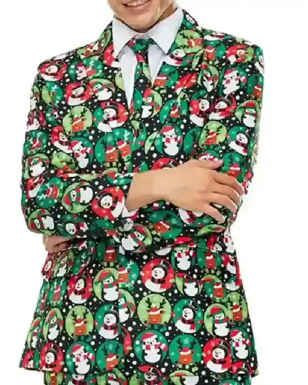 Christmas Party Green Suit