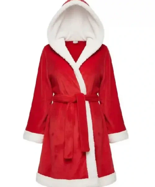 Christmas Red Robe with Hood