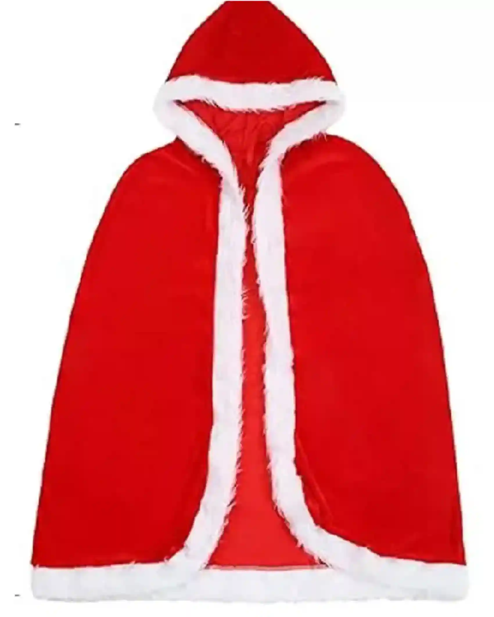 Christmas Red Santa Claus Hooded Cloak