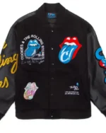 Christopher Williams The Big Tigger Morning Show 2025 Chenille Embroidery Rolling Stones Black