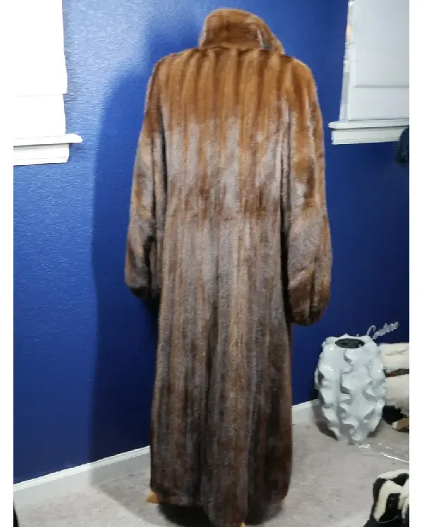 Classic Full Length Mink Fur Coat