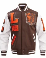 Cleveland Browns Mash-up Varsity Jacket