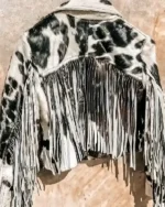 Cowhide Fringe Jacket sale