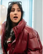 Daddy Issues Cherry Puffer Jacket