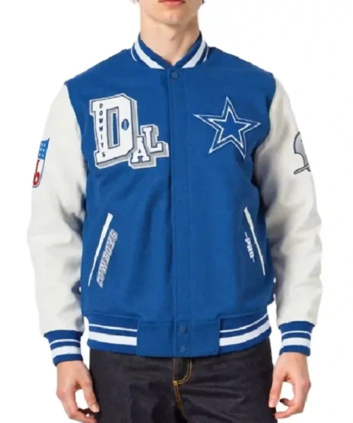 Dallas Cowboys Best of Classic Rib Varsity Jacket