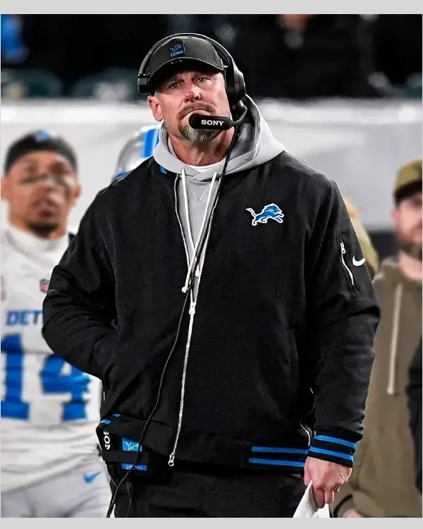 Dan Campbell Detroit Lions 2025 Sideline Jacket