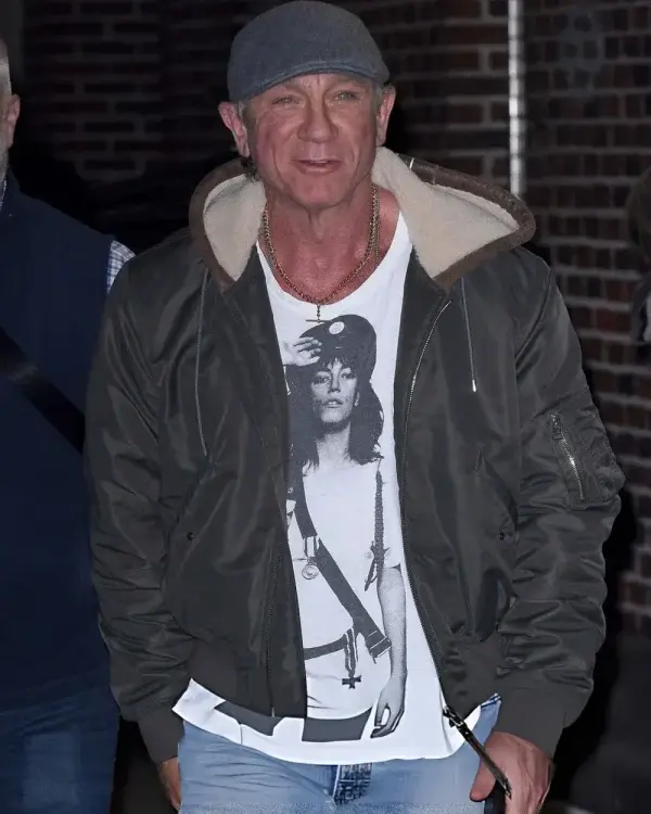 Daniel Craig NYC Hooded Jacket