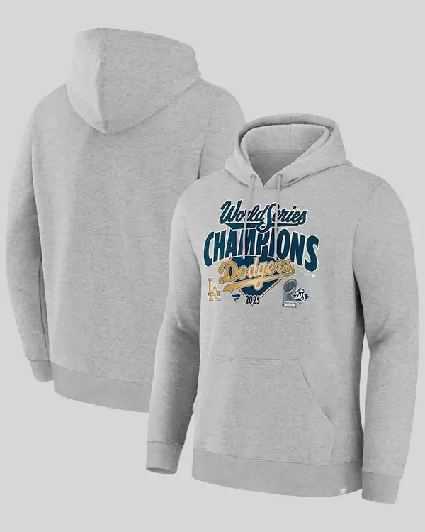 Dodgers 2025 World Series Champions Locker Room Hoodie
