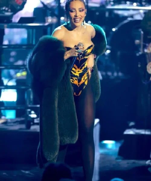 Doja Cat Fur Rock Hall Ceremony