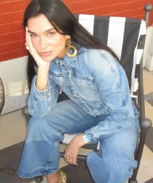 Dua Lipa Jacquemus Denim Jacket