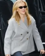 Elevate Your Look with the Reese Witherspoon CBS Mornings S6 Grey Wool Blazer