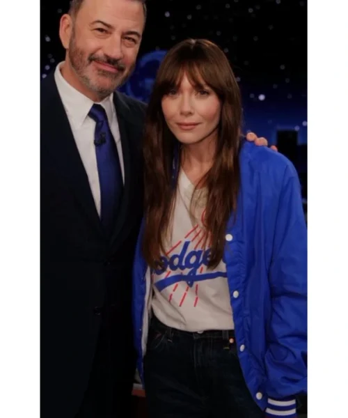 Elizabeth Olsen Dodgers Jacket