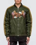 Flying American Eagle Bomber Jacket