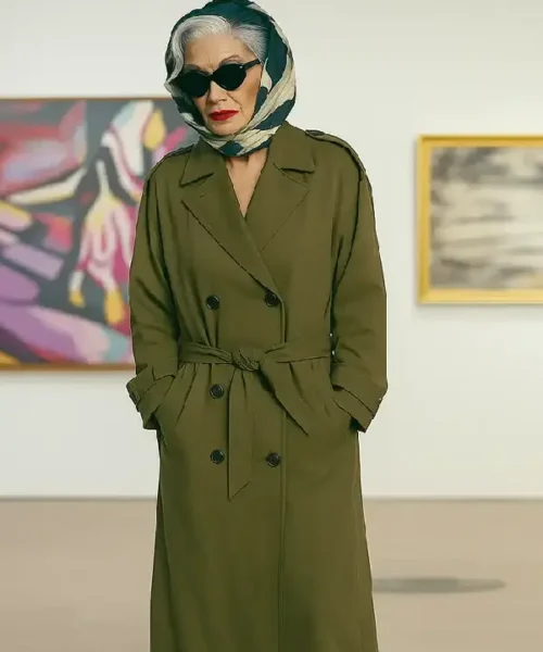 Frauds Miss Take Green Coat