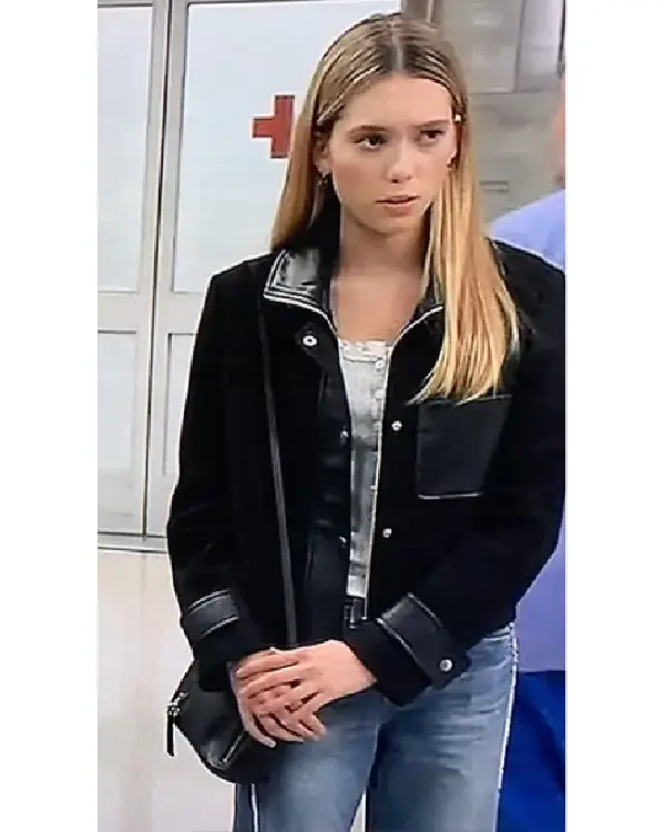 General Hospital Bluesy Burke Black Jacket