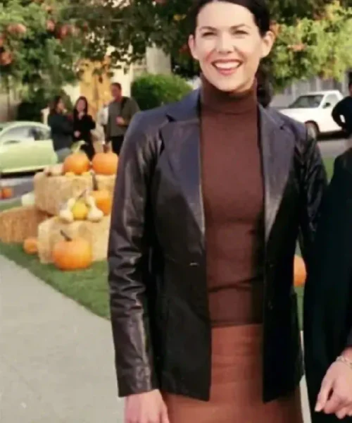 Gilmore Girls Lorelai Gilmore Leather Blazer