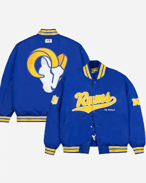 Golf Wang Rams Satin Bomber Jacket