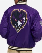 Golf Wang Ravens Satin Bomber Jacket